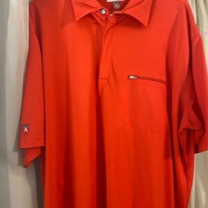 Antigua Bright Red Polo Shirt